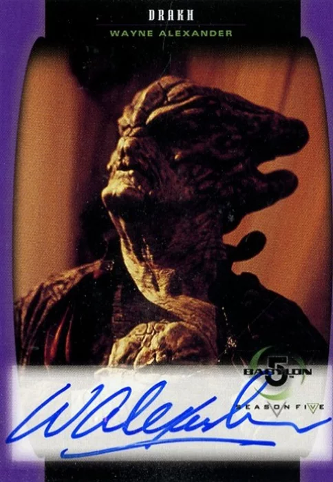 Wayne Alexander autograph