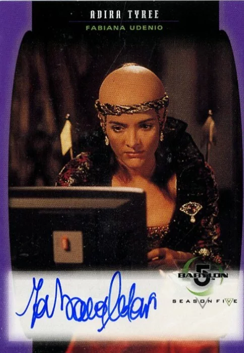 Fabiana Udenio autograph