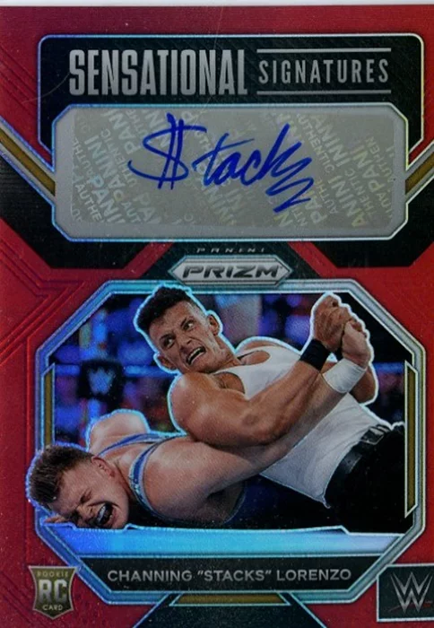 Channing 'Stacks' Lorenzo autograph