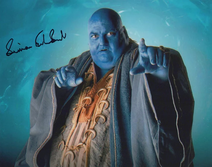 Simon Fisher-Becker autograph