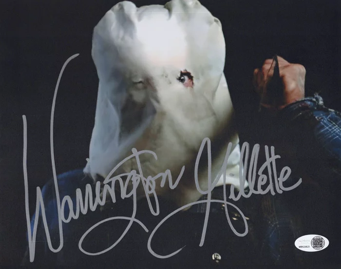 Warrington Gillette autograph