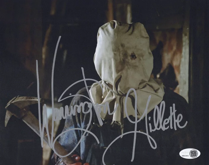 Warrington Gillette autograph