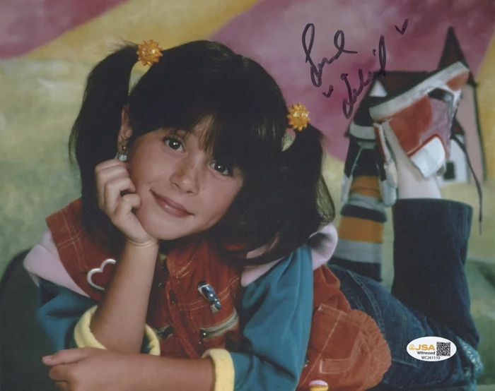 Soleil Moon Frye autograph