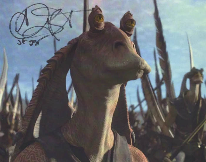 Ahmed Best autograph