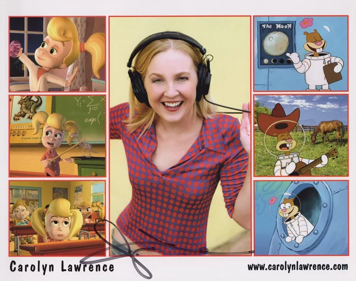 Carolyn Lawrence autograph