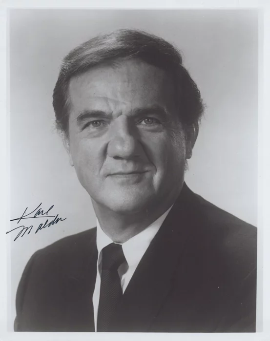 Karl Malden autograph