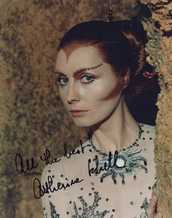 Catherine Schell autograph