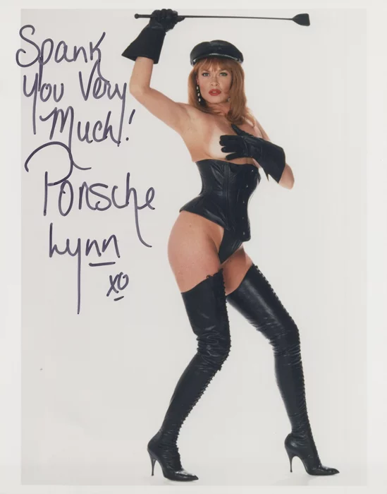 Porsche Lynn autograph