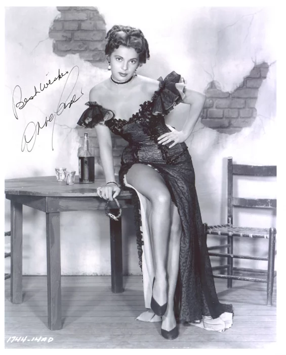 Abbe Lane autograph