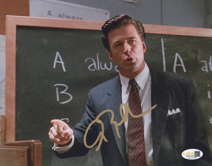 Alec Baldwin autograph