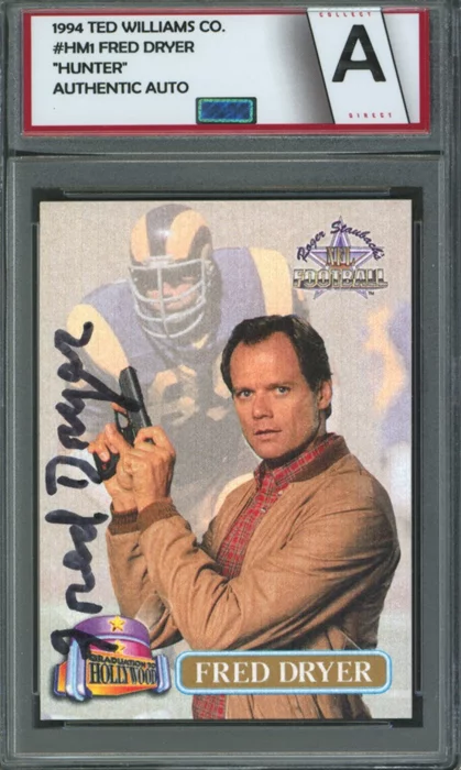 Fred Dryer autograph