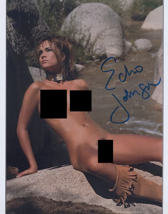 Echo Johnson autograph