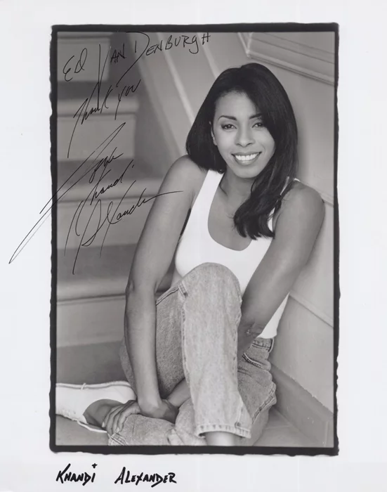 Khandi Alexander autograph