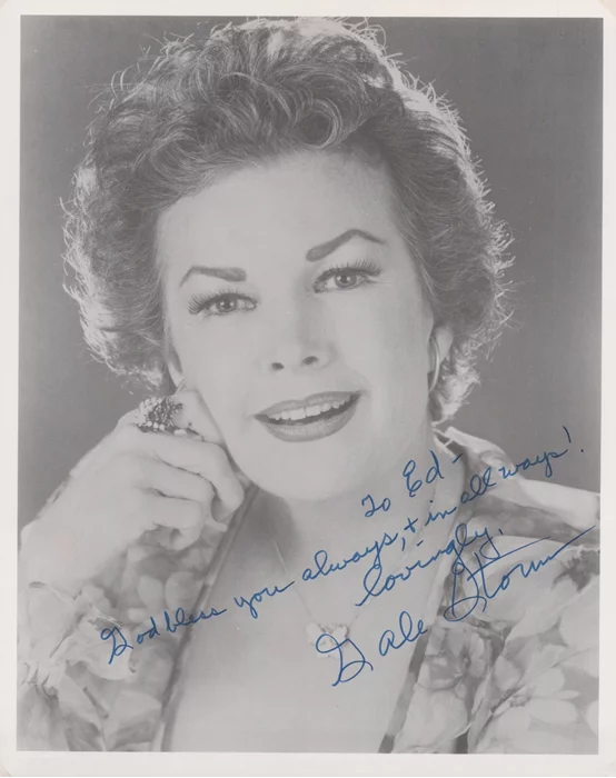 Gale Storm autograph