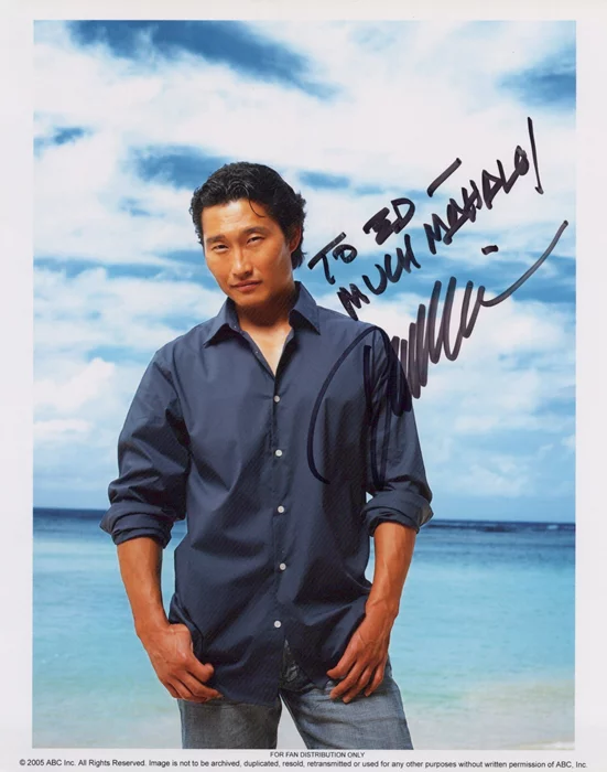 Daniel Dae Kim autograph