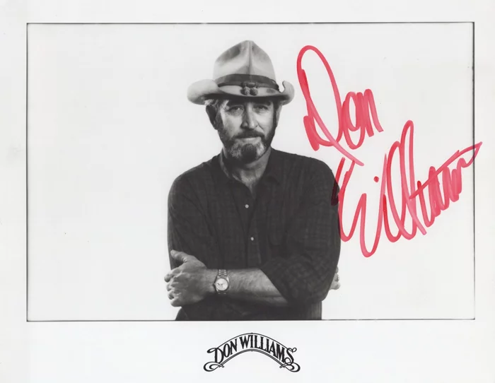 Don Williams autograph