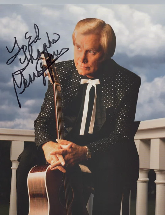 George Jones autograph