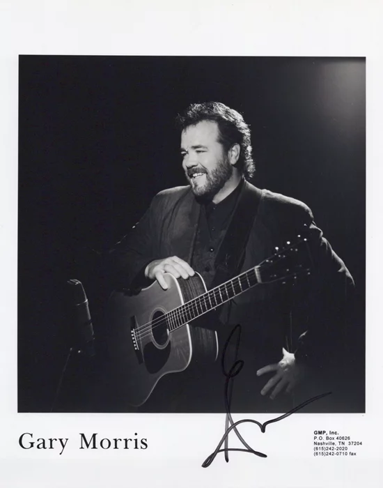 Gary Morris autograph