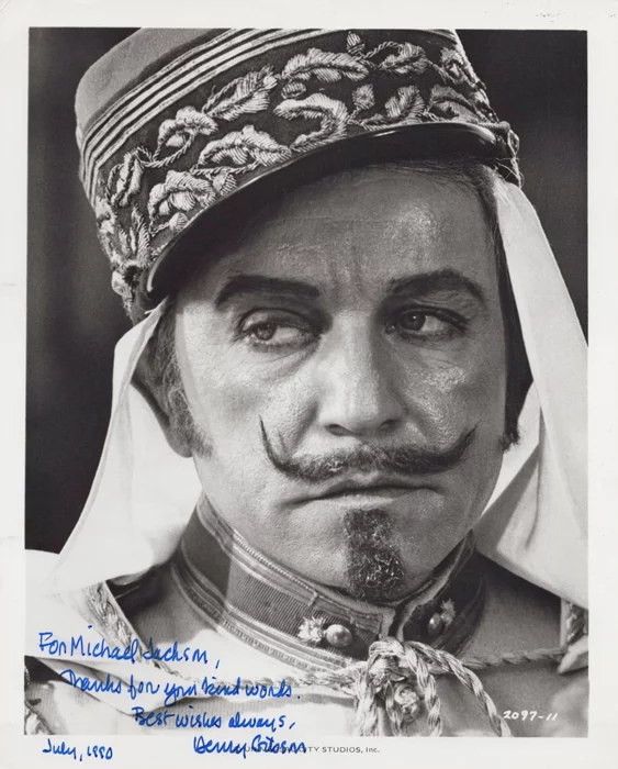 Henry Gibson autograph