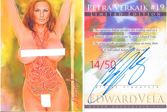 Petra Verkaik autograph