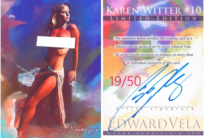 Karen Witter autograph