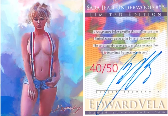 Sara Jean Underwood autograph