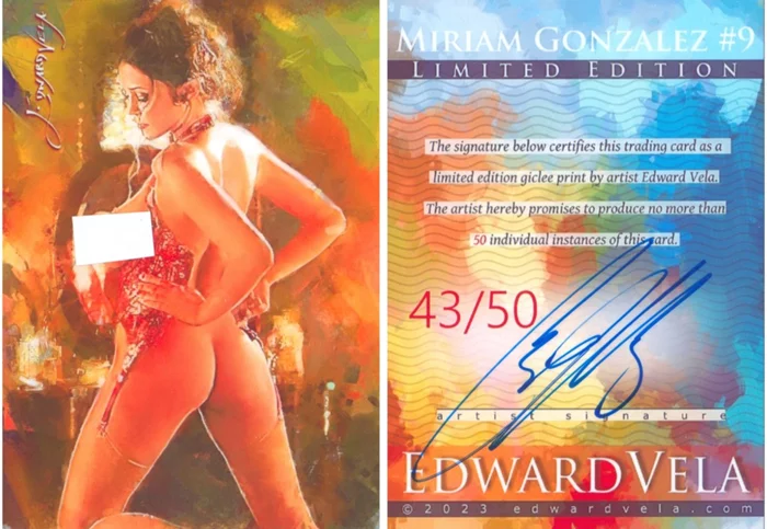 Miriam Gonzalez autograph