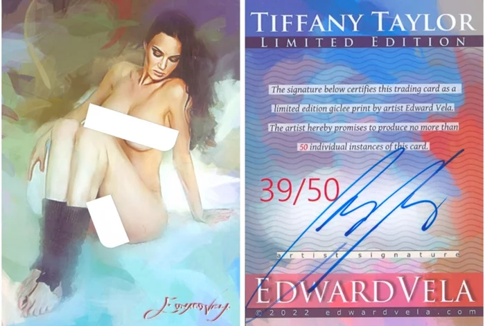Tiffany Taylor autograph
