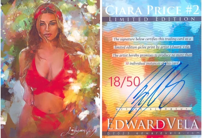 Ciara Price autograph