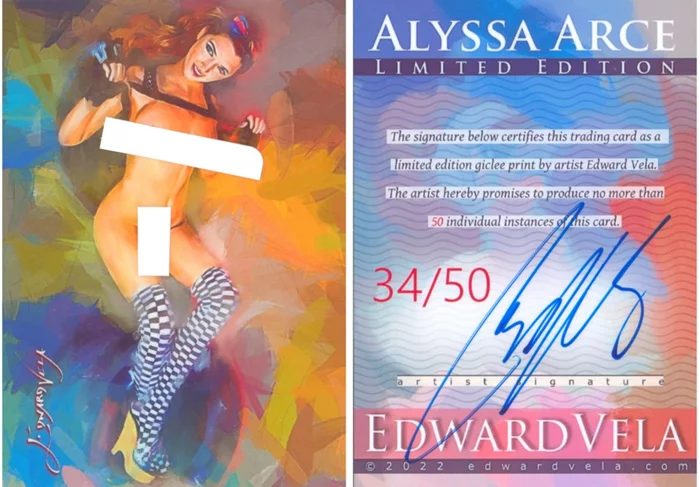 Alyssa Arce autograph