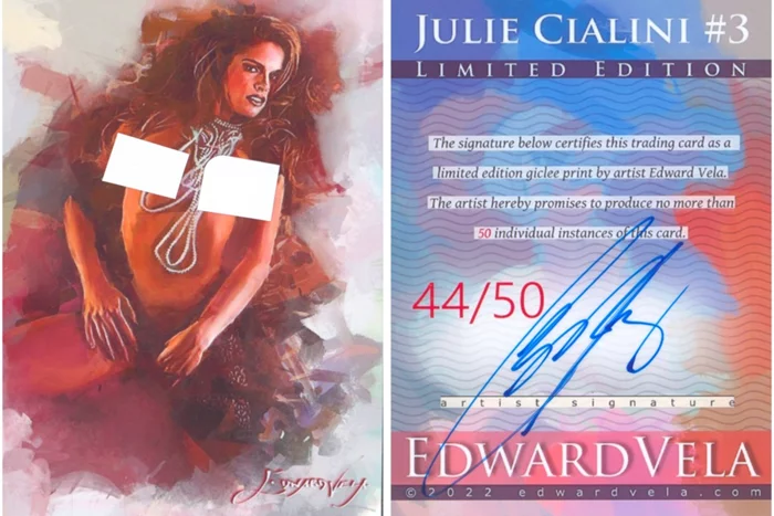 Julie Cialini autograph