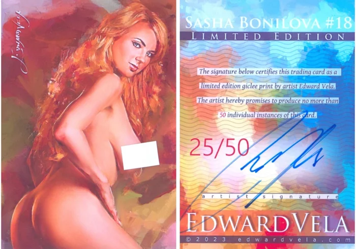 Sasha Bonilova autograph