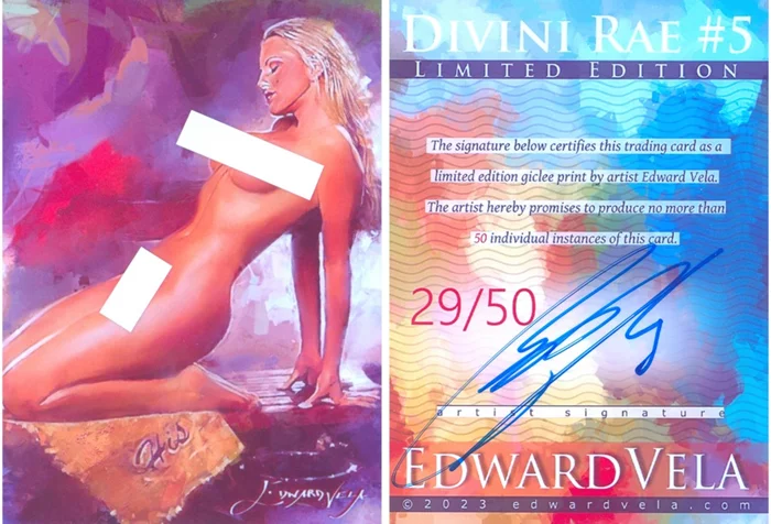 Divini Rae autograph