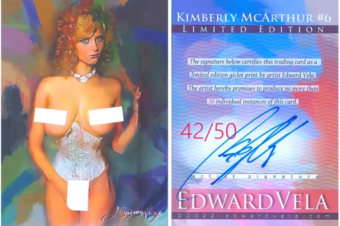 Kimberly McArthur autograph