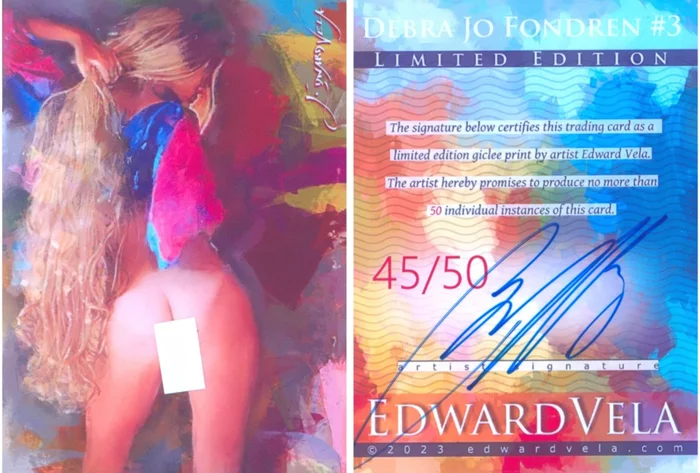 Debra Jo Fondren autograph