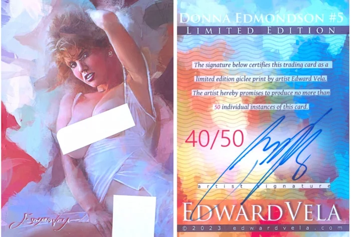 Donna Edmondson autograph