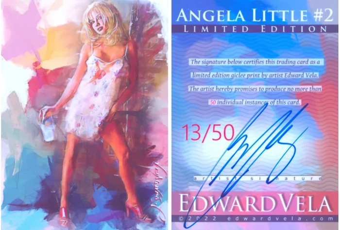 Angela Little autograph