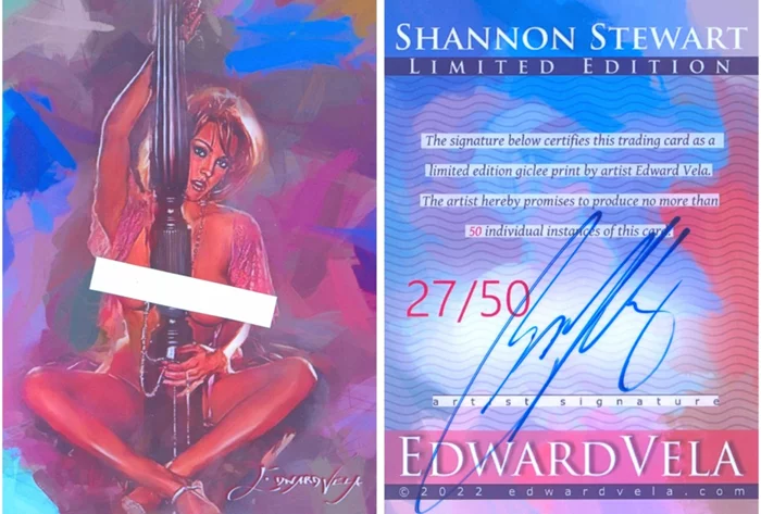 Shannon Stewart autograph