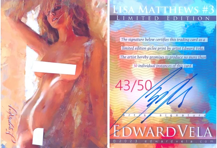 Lisa Matthews autograph