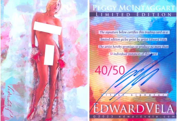 Peggy McIntaggart autograph