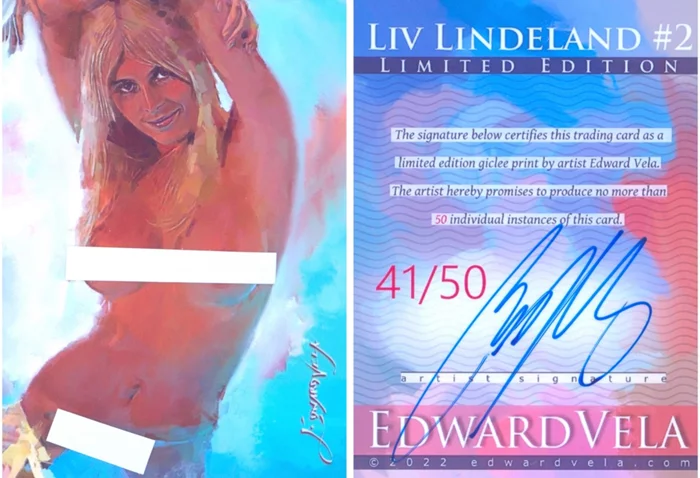 Liv Lindeland autograph