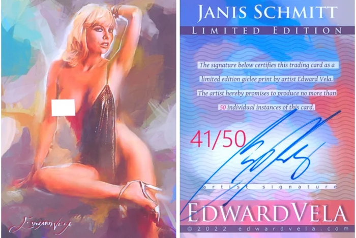 Janis Schmitt autograph