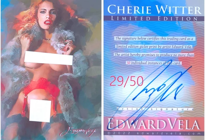 Cherie Witter autograph