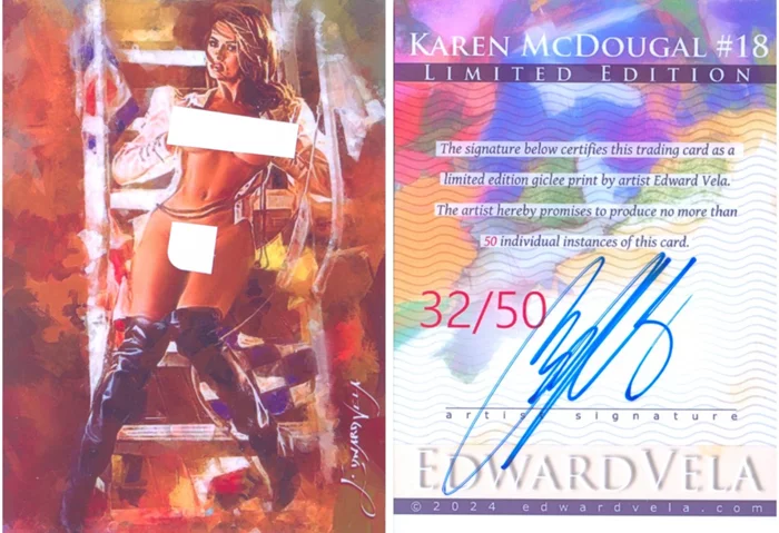 Karen McDougal autograph