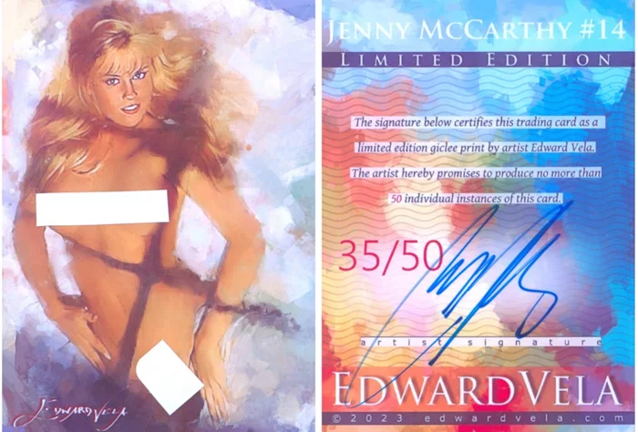 Jenny McCarthy autograph