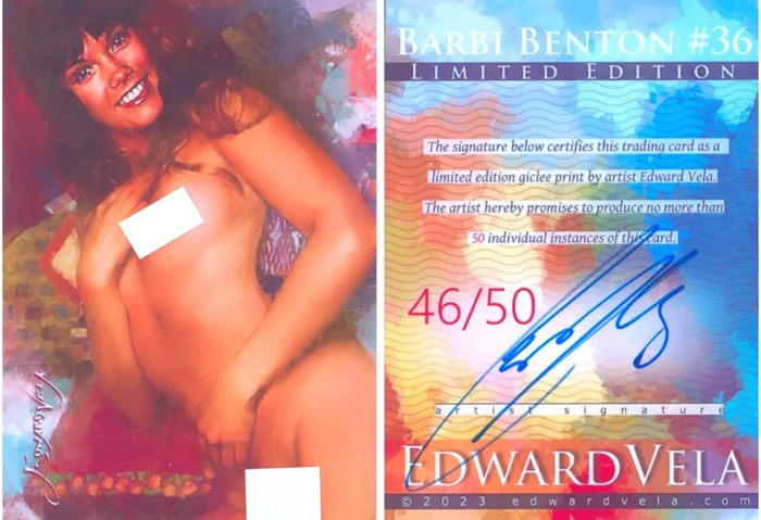 Barbi Benton autograph