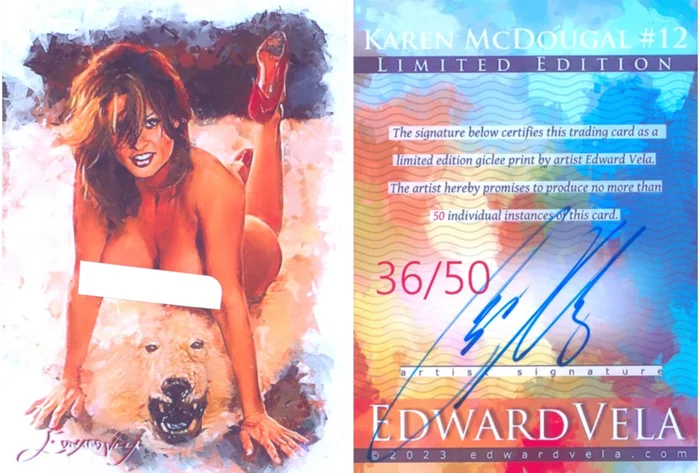 Karen McDougal autograph