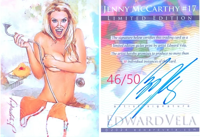 Jenny McCarthy autograph
