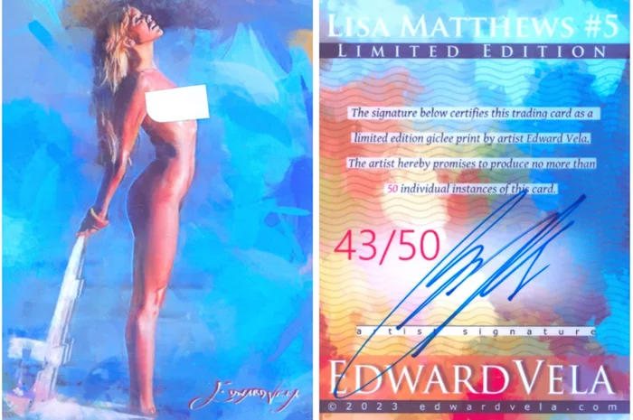 Lisa Matthews autograph