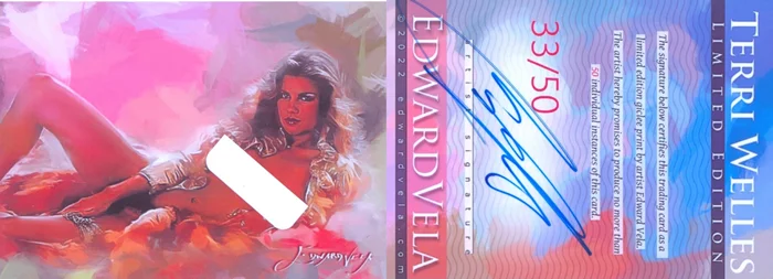 Terri Welles autograph